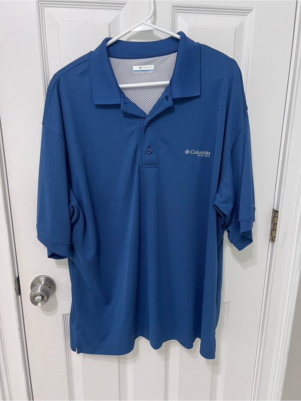 Columbia Men's Blue Performance Polo Shirt